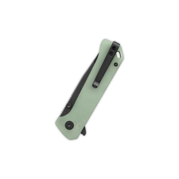 QSP Knife Grebe T Button Lock QS148-D2 14C28N Stahl G10 Griff