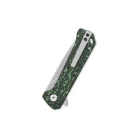 QSP Knife Grebe T Button Lock QS148-G1 S35VN Stahl Mossie...