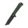 QSP Knife Grebe T Button Lock QS148-G2 S35VN Stahl Mossie Green Carbon
