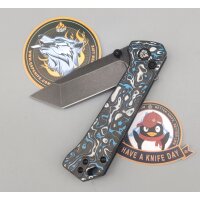 QSP Knife Grebe T Button Lock QS148-H2 S35VN Stahl...