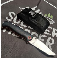 J&V Forester Spike Yute Micarta14C28N Stahl Backlock