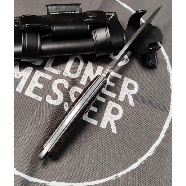 J&V Forester Dual Explorer Bison Micarta Handmade