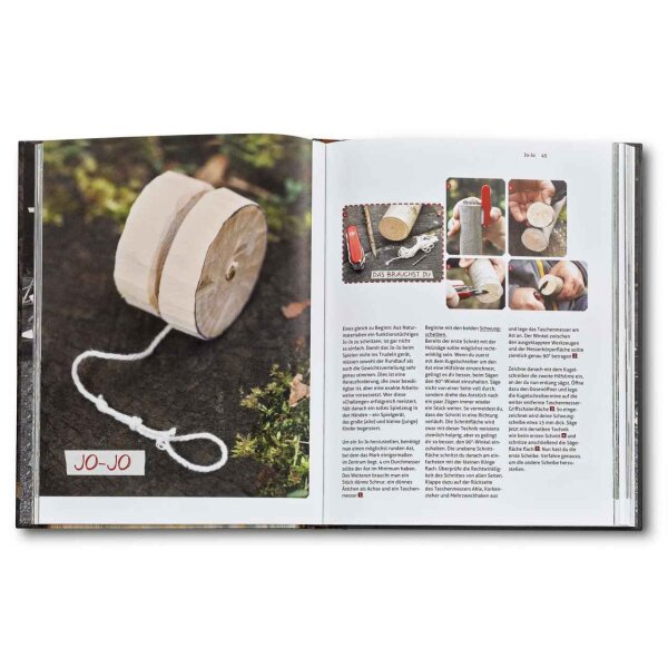 Victorinox SCHNITZ IT YOURSELF Buch Anleitung