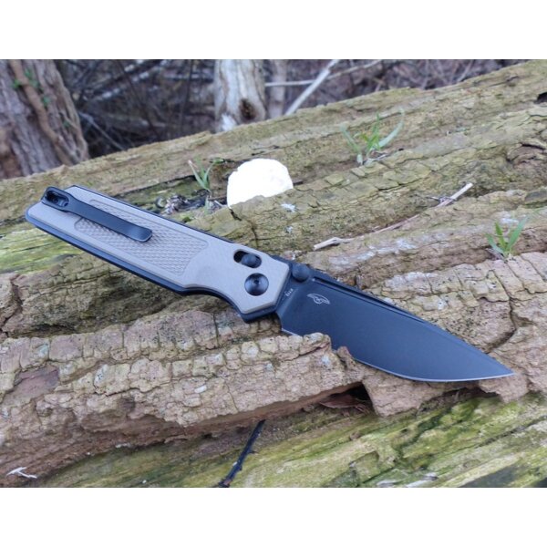 Real Steel RSK Sacra Tac Coyote G10 Slide Lock