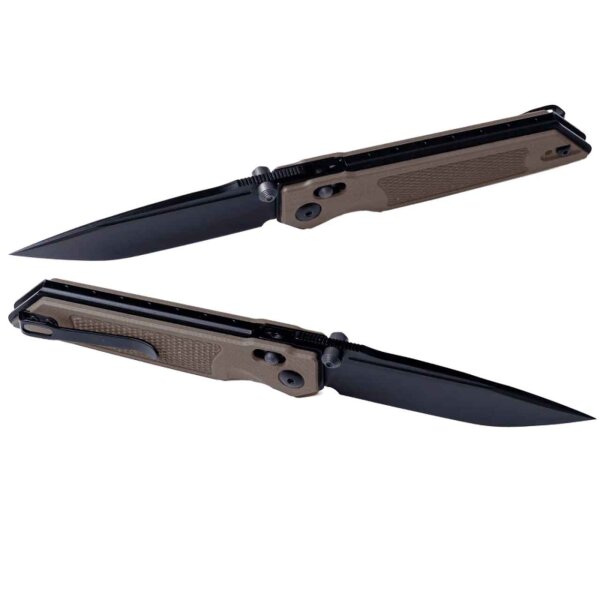 Real Steel RSK Sacra Tac Coyote G10 Slide Lock