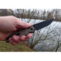 Real Steel RSK Sacra Tac Coyote G10 Slide Lock