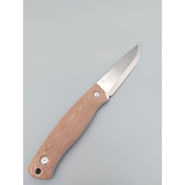 Real Steel RSK Pathfinder Fixed Brown Micarta 14C28N Bushcraft