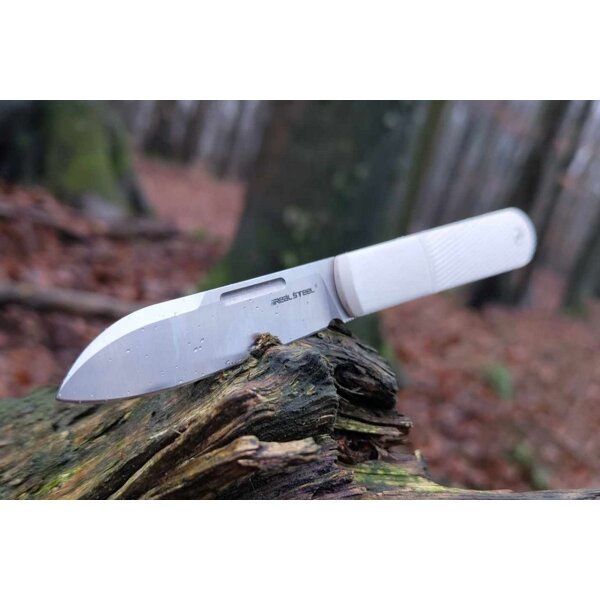 Real Steel RSK Barlow RB5 Drop Point Ivory