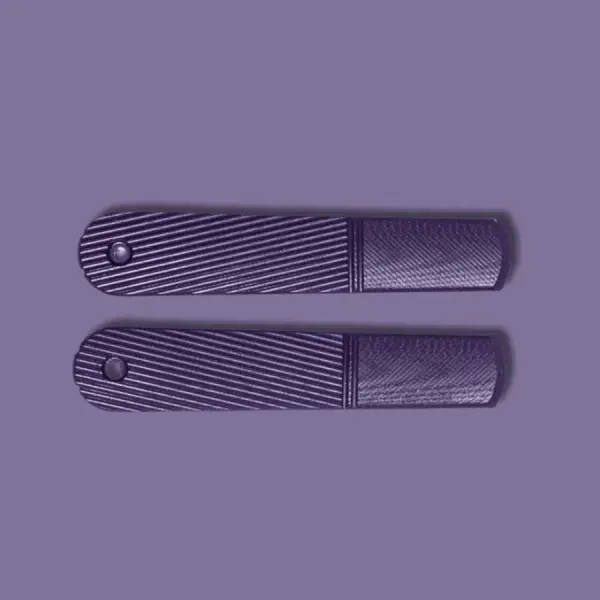 Real Steel Wechselgriffschalen für Barlow RB5 Versch. Farben Violett