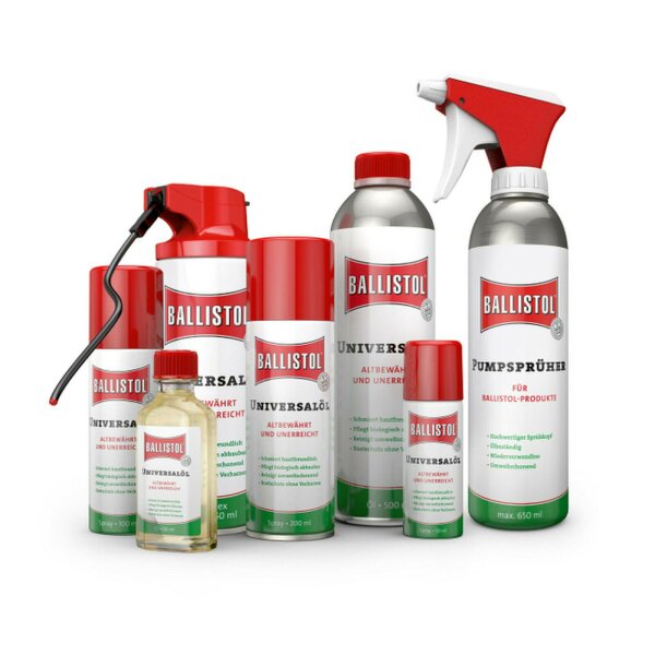 Ballistol Messerpflege Öl oder Spray Universalöl Reinigung Pflegeöl Rostschutz