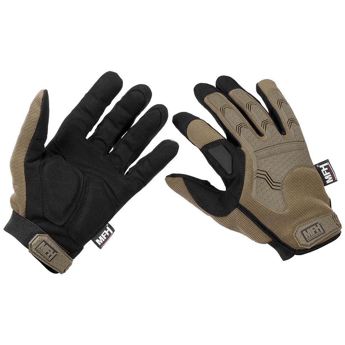 MFH Tactical Handschuhe " Attack " Einsatzhandschule coyote tan Gr. L,  19,95
