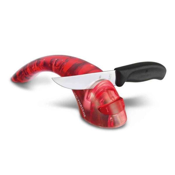 Victorinox Zweistufiger Messerschärfer ABS Rot