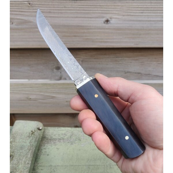 Albainox Setsunai Damast Holzgriff mit Scheide