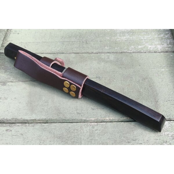 Albainox Setsunai Damast Holzgriff mit Scheide