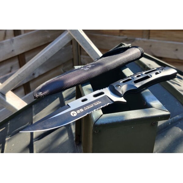 K25 Driller S 7Ctr17MoV Aluminiumgriff mit Scheide