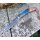 Albainox Blue Lago Damastmesser mit Triple-Material Griff Taschenmesser
