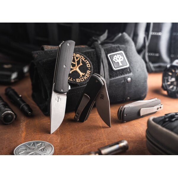 Böker Plus Urban Trapper Stubby Flipper VG-10 Stahl 01BO639