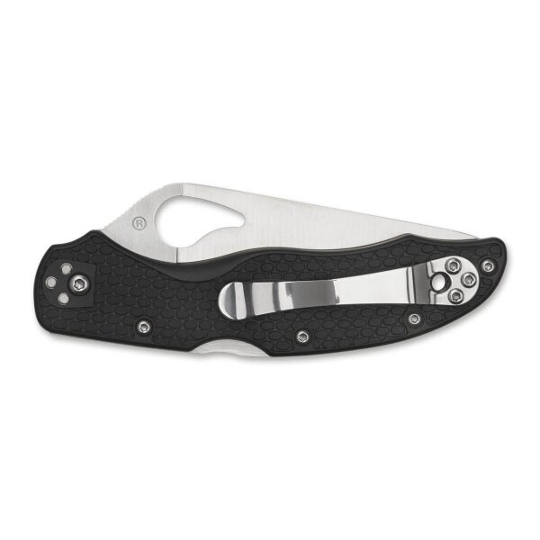 Spyderco Byrd Harrier 2 Lighweight 8Cr13MoV FRN Griff Blacklock 01SP1063