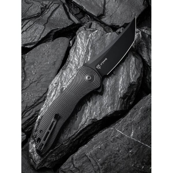 Civivi Synergy4  Flipper C21018B-1 Black G10