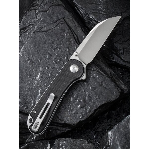 Civivi Elementum Wharncliffe C18062AF-3 Canvas Micarta Black