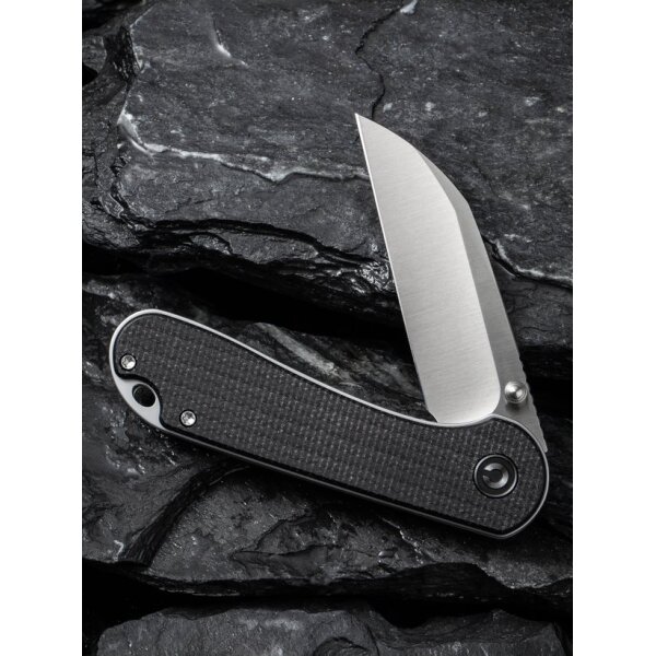 Civivi Elementum Wharncliffe C18062AF-3 Canvas Micarta Black