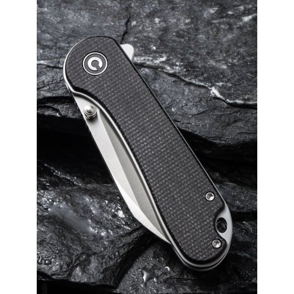 Civivi Elementum Wharncliffe C18062AF-3 Canvas Micarta Black