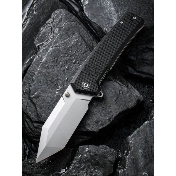 Civivi Bhaltair C23024-1 Flipper Tanto Black G10