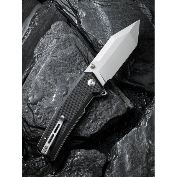 Civivi Bhaltair C23024-1 Flipper Tanto Black G10