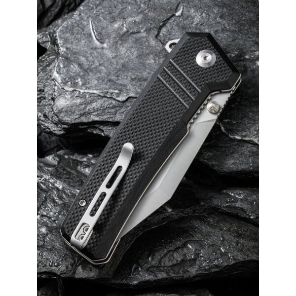 Civivi Bhaltair C23024-1 Flipper Tanto Black G10