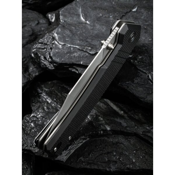 Civivi Bhaltair C23024-1 Flipper Tanto Black G10