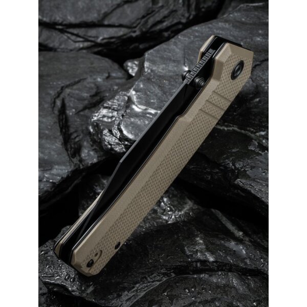 Civivi Bhaltair C23024-2 Flipper Tanto Tan G10