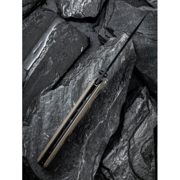 Civivi Bhaltair C23024-2 Flipper Tanto Tan G10