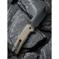 Civivi Bhaltair C23024-2 Flipper Tanto Tan G10