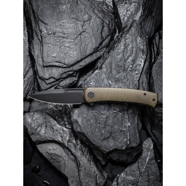 Civivi Caetus Flipper C21025C-3 Burlap Micarta Green