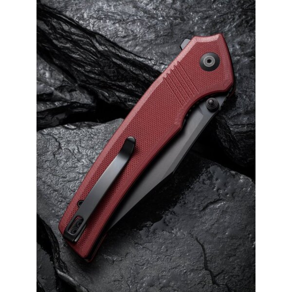 Civivi Tranquil Folder C23027-2 Burgundy G10