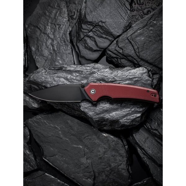 Civivi Tranquil Folder C23027-2 Burgundy G10