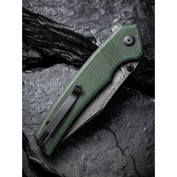 Civivi Tranquil Folder C23027-DS1 Damast Canvas Micarta