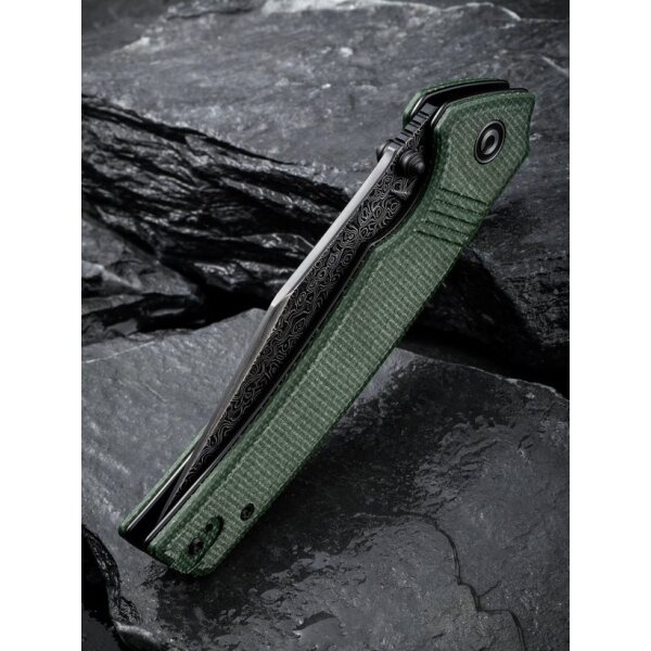 Civivi Tranquil Folder C23027-DS1 Damast Canvas Micarta