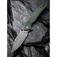 Civivi Tranquil Folder C23027-DS1 Damast Canvas Micarta