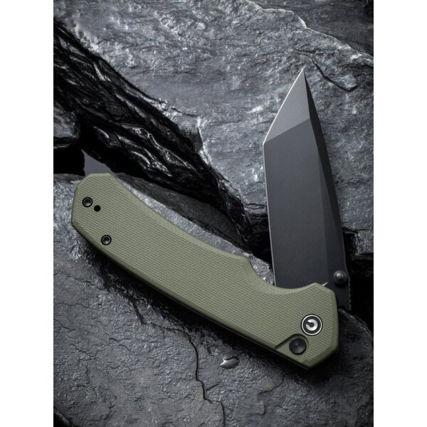 Civivi Button Lock Brazen C19059C-2 OD Green G10