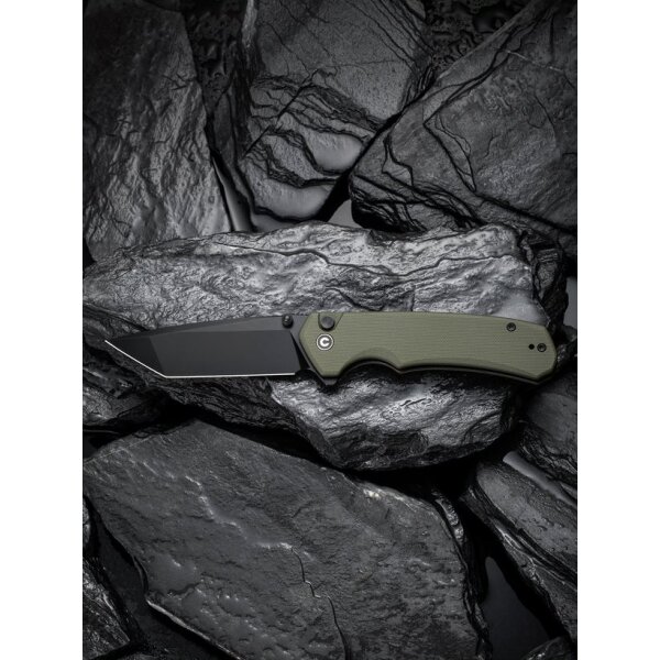 Civivi Button Lock Brazen C19059C-2 OD Green G10