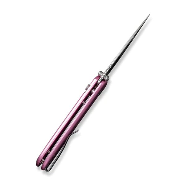 Civivi Qubit C22030E-5 Button Lock Pink