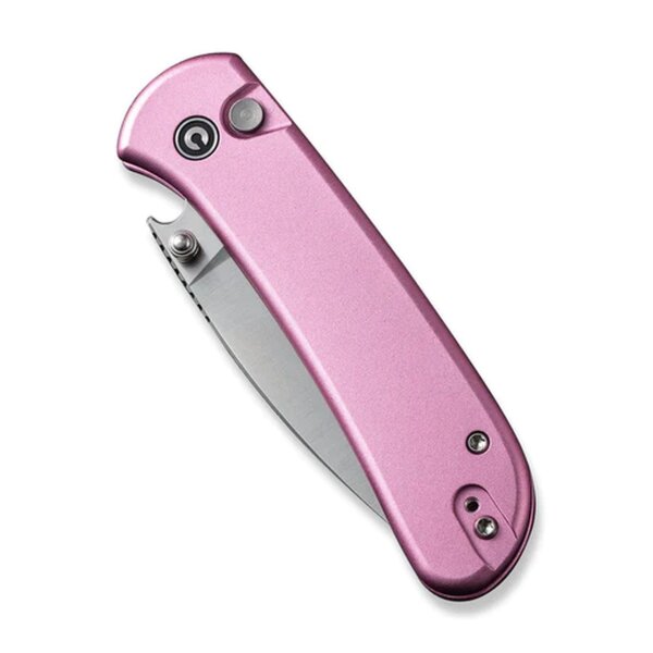 Civivi Qubit C22030E-5 Button Lock Pink