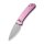 Civivi Qubit C22030E-5 Button Lock Pink