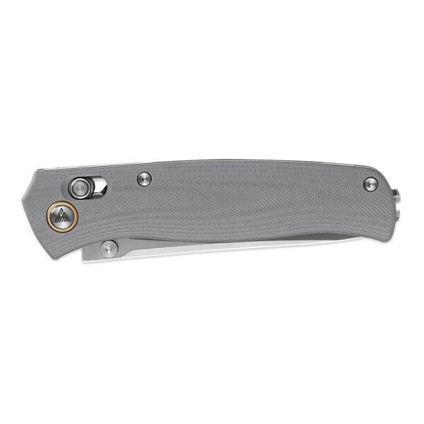 SRM Knives 255L-GK2 Medal Ambi Lock Folder grau G10