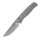 SRM Knives 255L-GK2 Medal Ambi Lock Folder grau G10