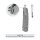 SRM Knives 255L-GK2 Medal Ambi Lock Folder grau G10