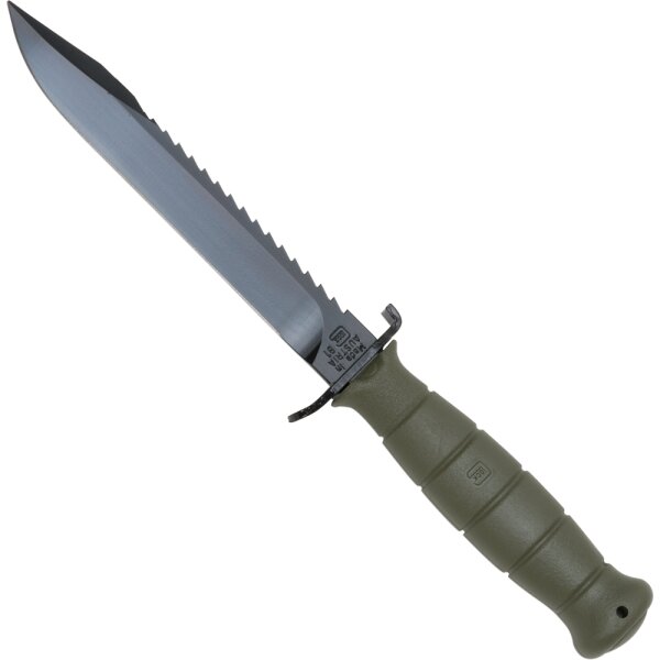 Glock Feldmesser Battlefield Green Olive mit Säge Grün OD Made in Austria Österreich