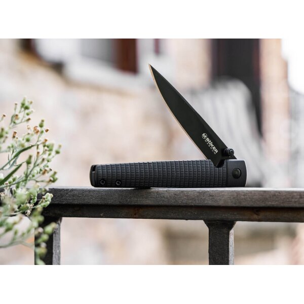 Böker Magnum Stereo 440A Stahl G10 Griff Messer 01RY004