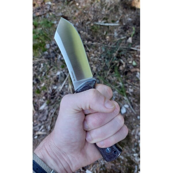 J&V XS Parang Yute Bison 1.4116 Stahl Micarta Griff by J. Sabater